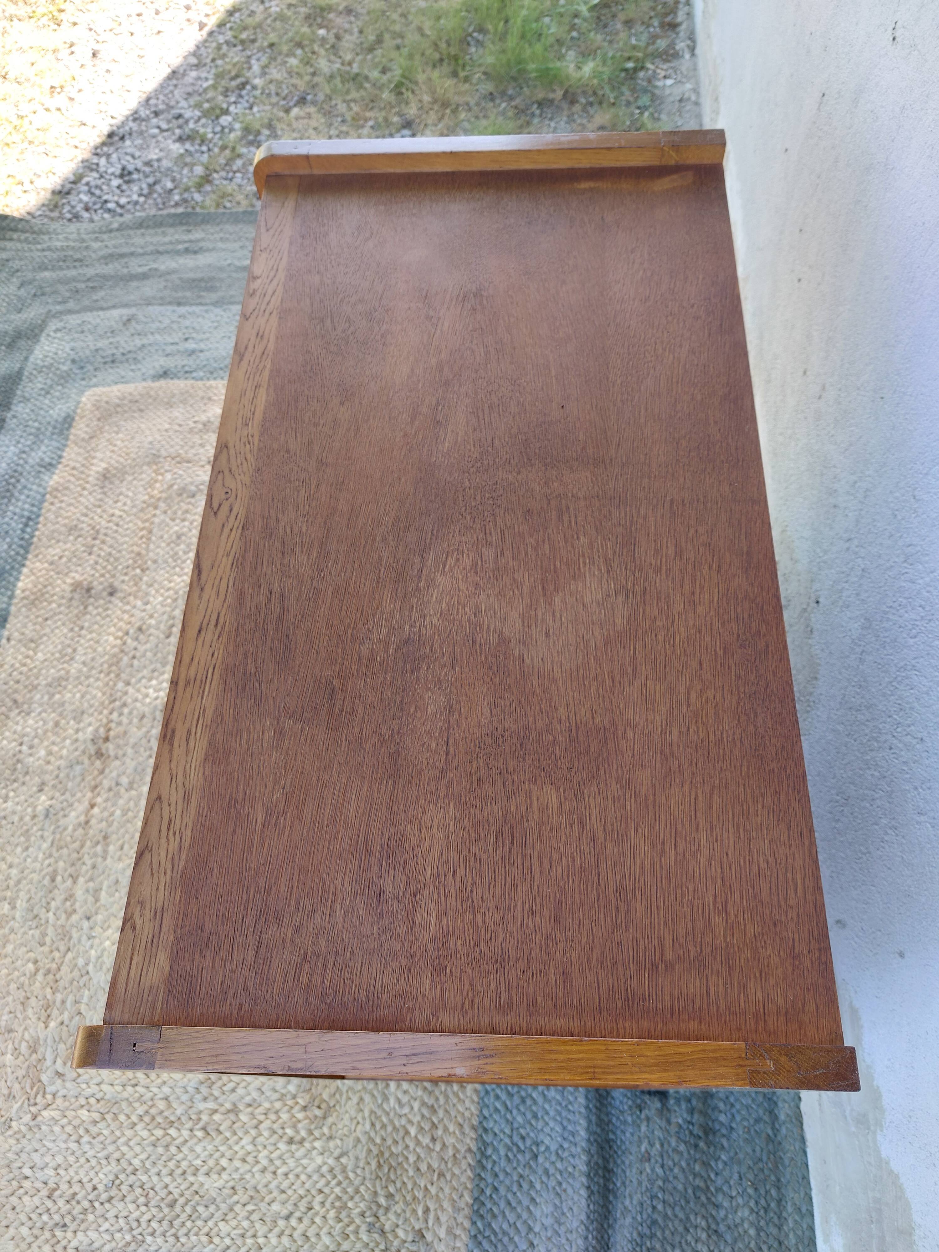 chest of drawers with compass feet, 1960s-1970s