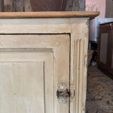 Small patinated jam jar