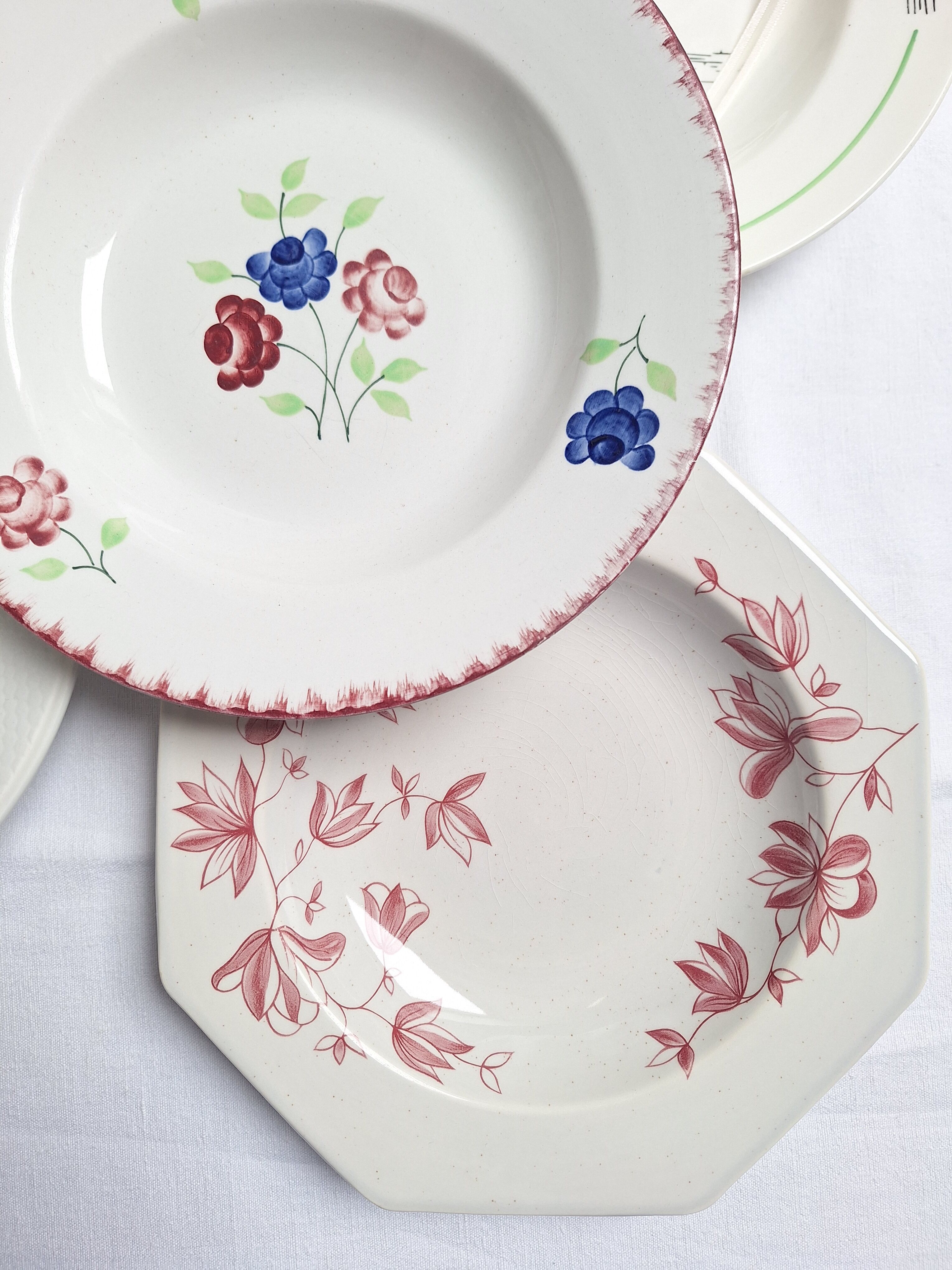 St Amand deep plates, Moulin des Loups
