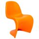 Vitra Verner Panton S Junior chair in orange plastic, 2009