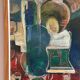 Original Oil on Canvas – “Abstract Composition” by Hendrik De Jong – Dated
