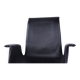 Fauteuil Danois en Cuir et Acier chromé, modèle FK 6725 ou « Tulip chair » par Preben Fabricius .