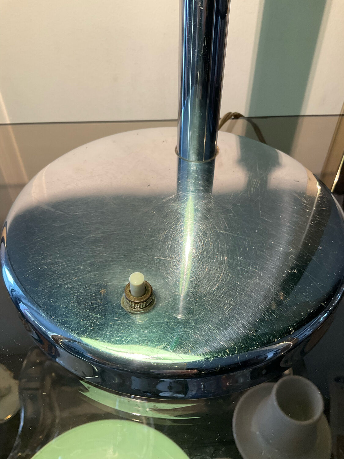 Bauhaus hinged lamp in backelite from the 30s-40s