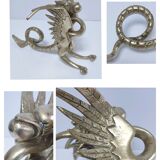 gold-plated chimera sculpture