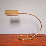 Grande lampe de bureau en laiton, Cosack Leuchten, 1970