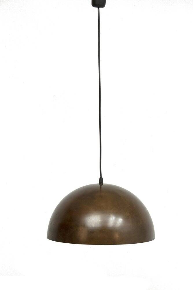 Vintage Scandinavian Copper Pendant