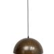 Vintage Scandinavian Copper Pendant