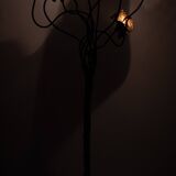 Magic Bronze Tree Floor lamp Italy 1970s