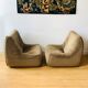 Atelier Dunlopillo vintage 2 drivers and 1 pouf