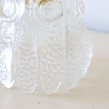 Thick glass hanging lamp