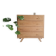 Oak chest of drawers