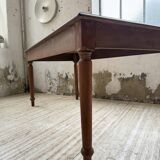 Turned leg cherry table 160cm