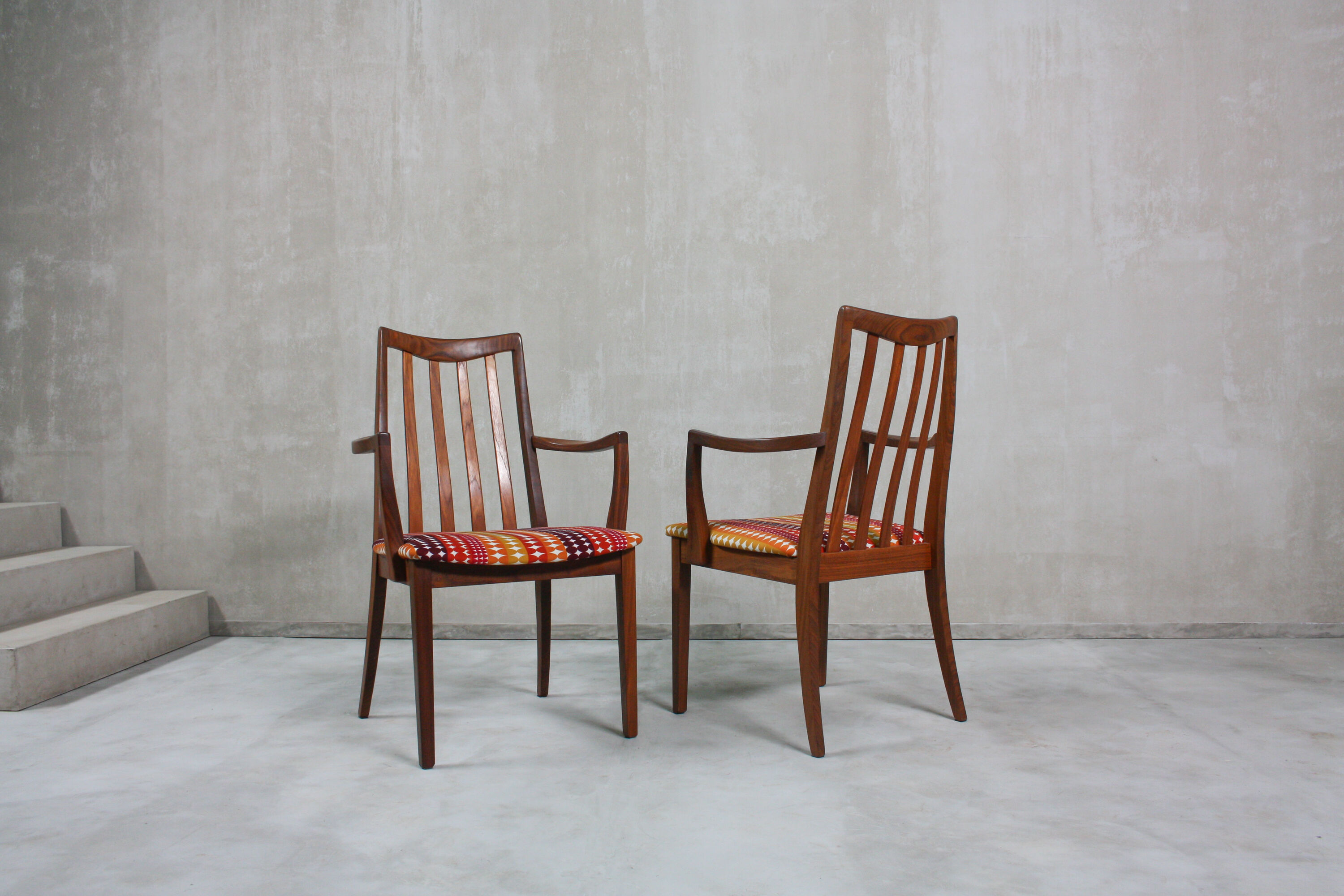 Paire de chaises à manger vintage par GPlan, années 1960