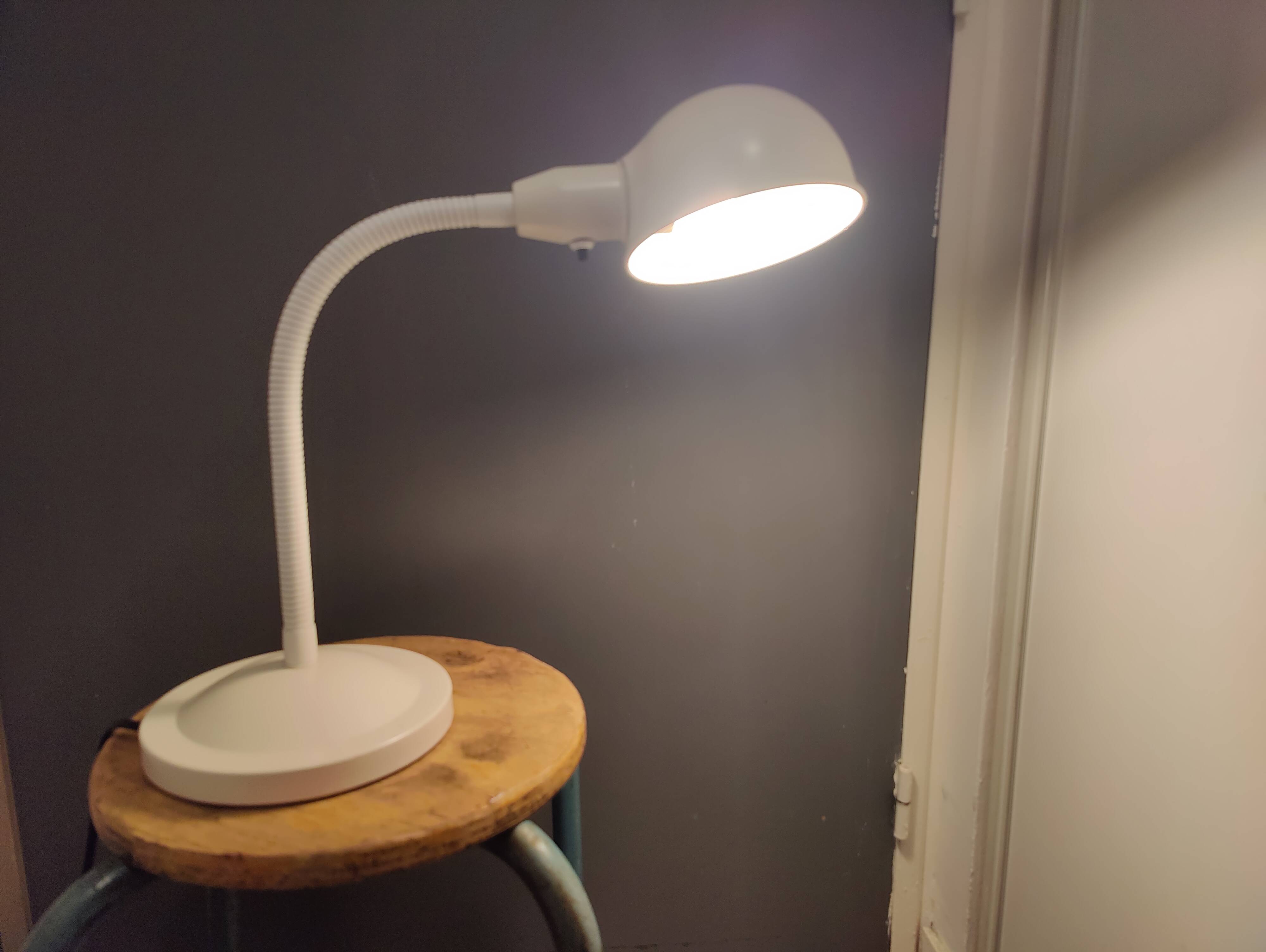 Ikea lamp Format A0103 white (cream) vintage 1980s