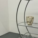 Plaster Sculpture of a Head Signed PJM