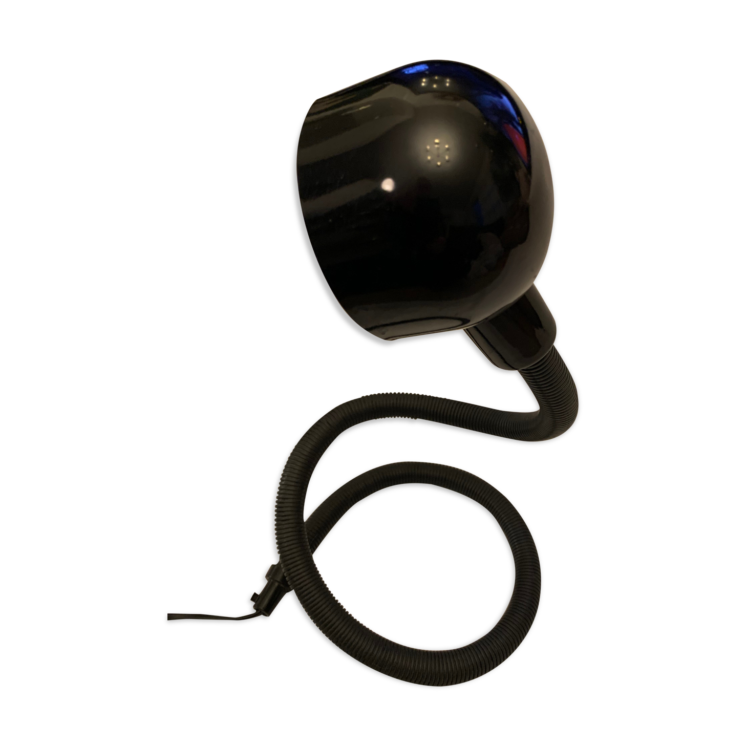 Black Hebi lamp by Isao Hosoe for Valenti Luce 1970