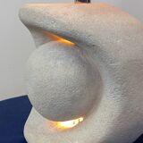 Natural stone lamp from the 70s Albert Tormos
