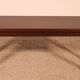 Regency period mahogany hall bench from the early 19th century.