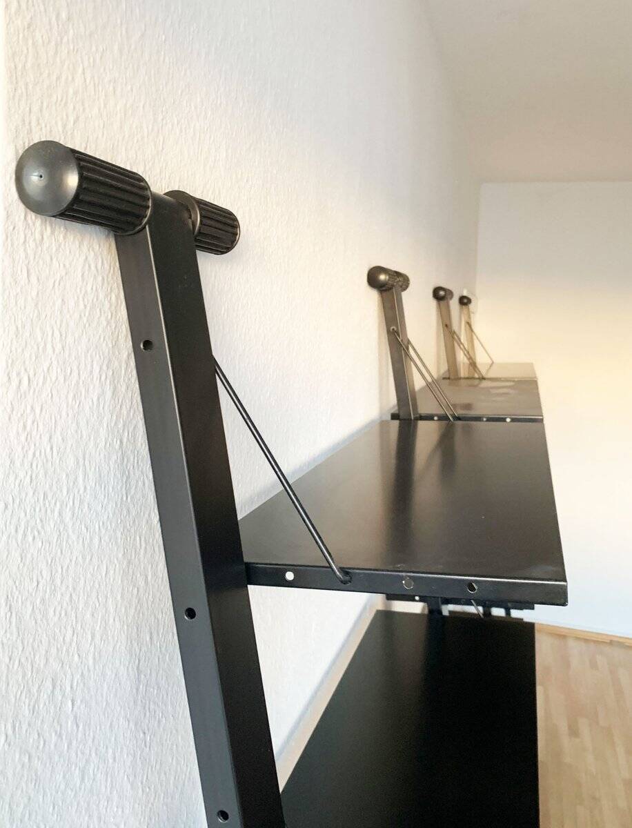 Postmodern Italian graffiti shelf by Rodney Kinsman for Bieffeplast