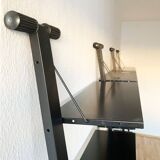 Postmodern Italian graffiti shelf by Rodney Kinsman for Bieffeplast