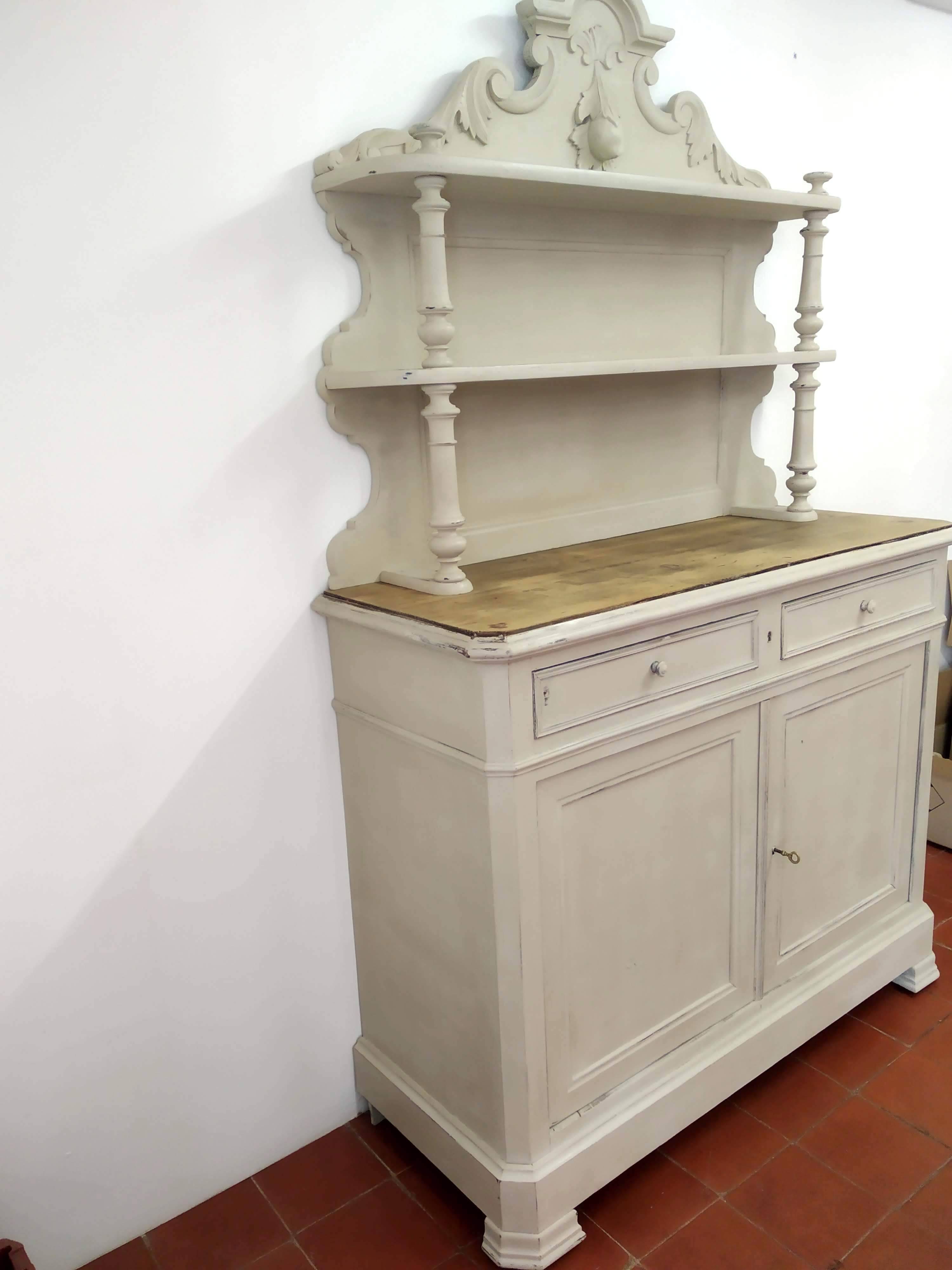 Buffet Saint Hubert Napoleon III patinated