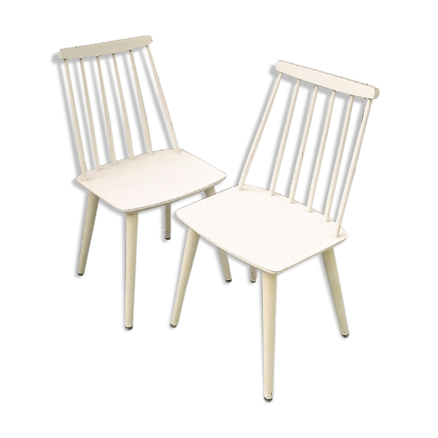Pair of Scandinavian chairs Theodore Harlev for Farstrup