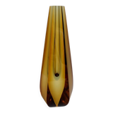 Glass Vase by P.Hlava for Exbor Czech, 1960s