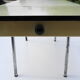 Table à rallonges en formica
