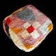 Moroccan wool pouf