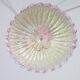 Plafonnier italien en verre de Murano rose