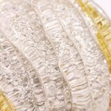 Murano glass wall lamp. Italy, 1960s.