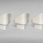 Mid-century fiberglass chairs by Douglas Deeds
