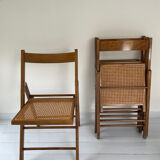 Folding canning chairs