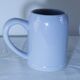 Set of 2 stoneware tankards / mugs 50cl light blue