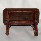 Rattan wicker bamboo hocker or foot stool