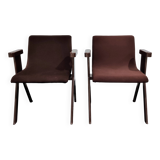 Mid century armchairs by Ettore Sottsass for Olivetti, 1970s