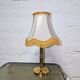 Gold metal bedside lamp