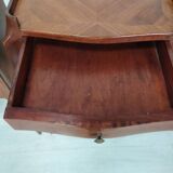Pair of marquetry bedside tables