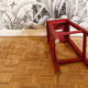 Tabouret d'atelier en bois