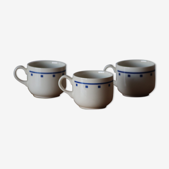 3 tasses à cafés made in england