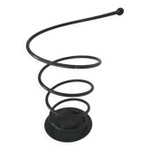 Bac porte-parapluie spirale métallique