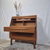 Bernhard Pedersen & Søn, secrétaire danois vintage, coiffeuse