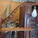 vintage illuminated shelf