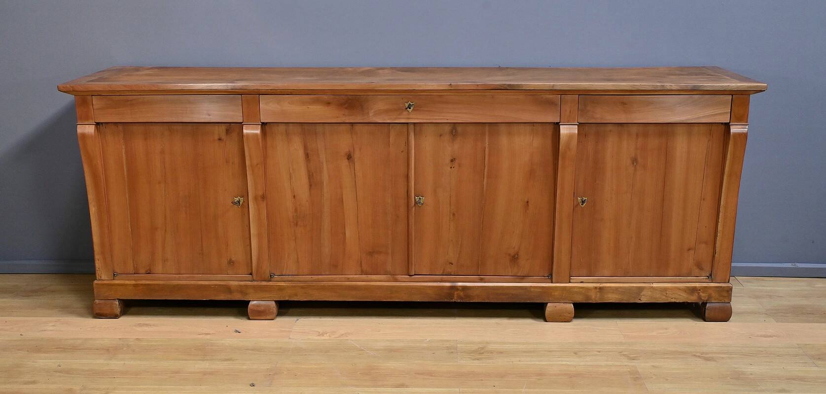 Large Cherrywood Sideboard, Restoration Style – Mid-19th Century