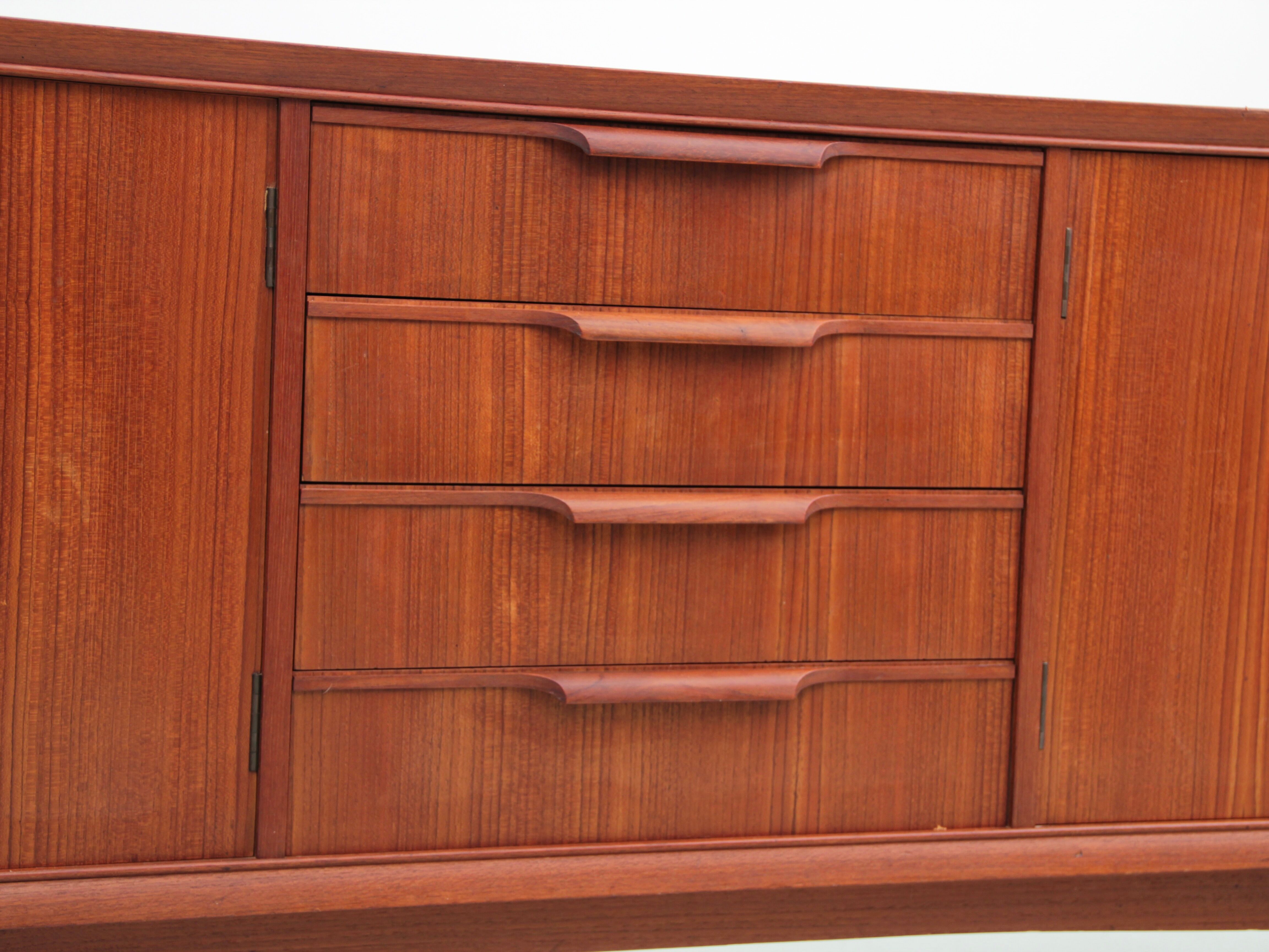 Teak sideboard by Rudolf Bernd Glatzel