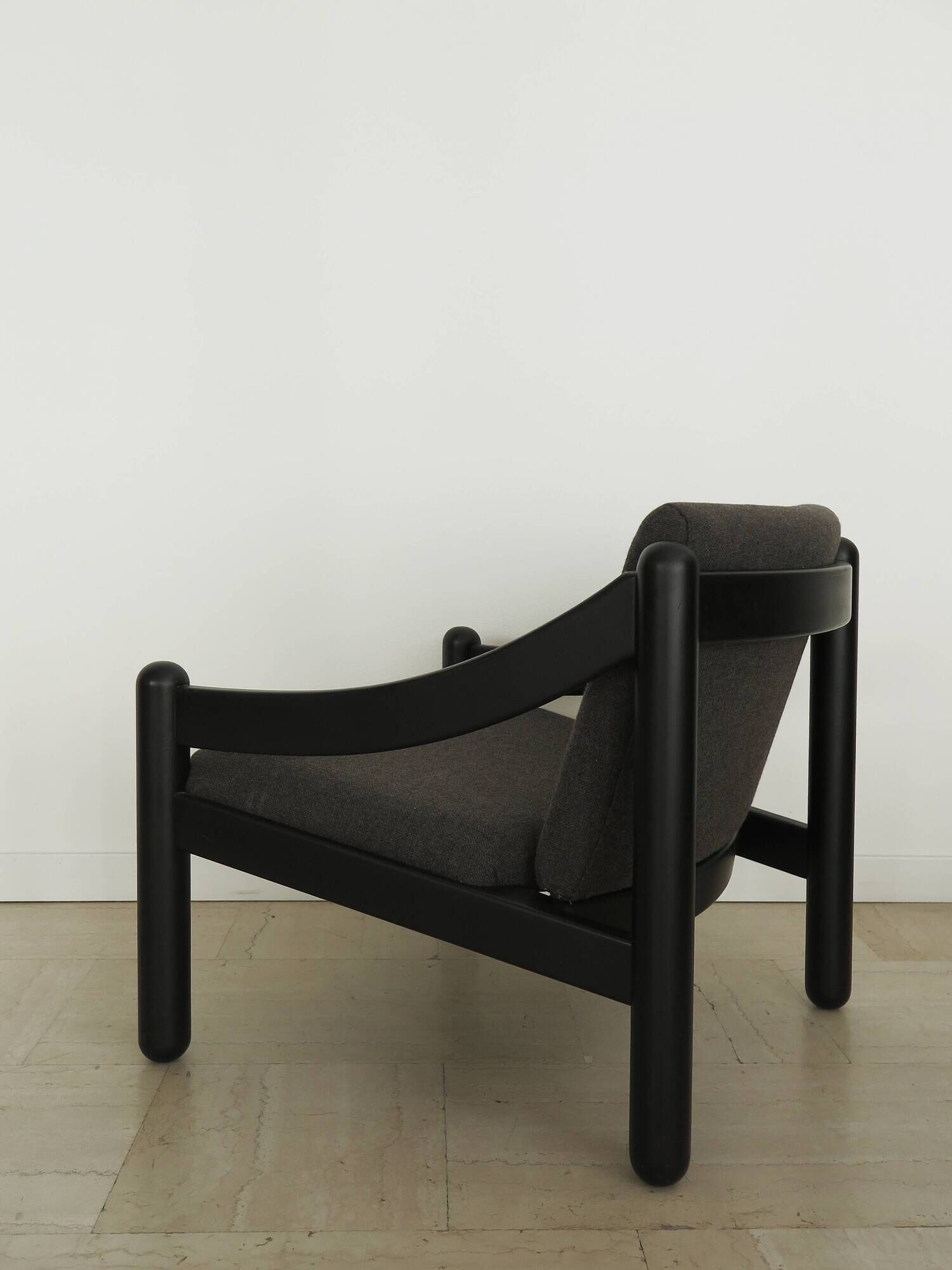Italian Carimate armchair designed by Vico Magistretti for Cassina  1960s