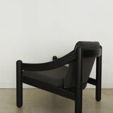 Italian Carimate armchair designed by Vico Magistretti for Cassina  1960s