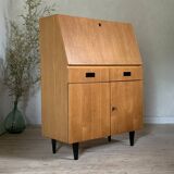 Vintage oak secretary desk