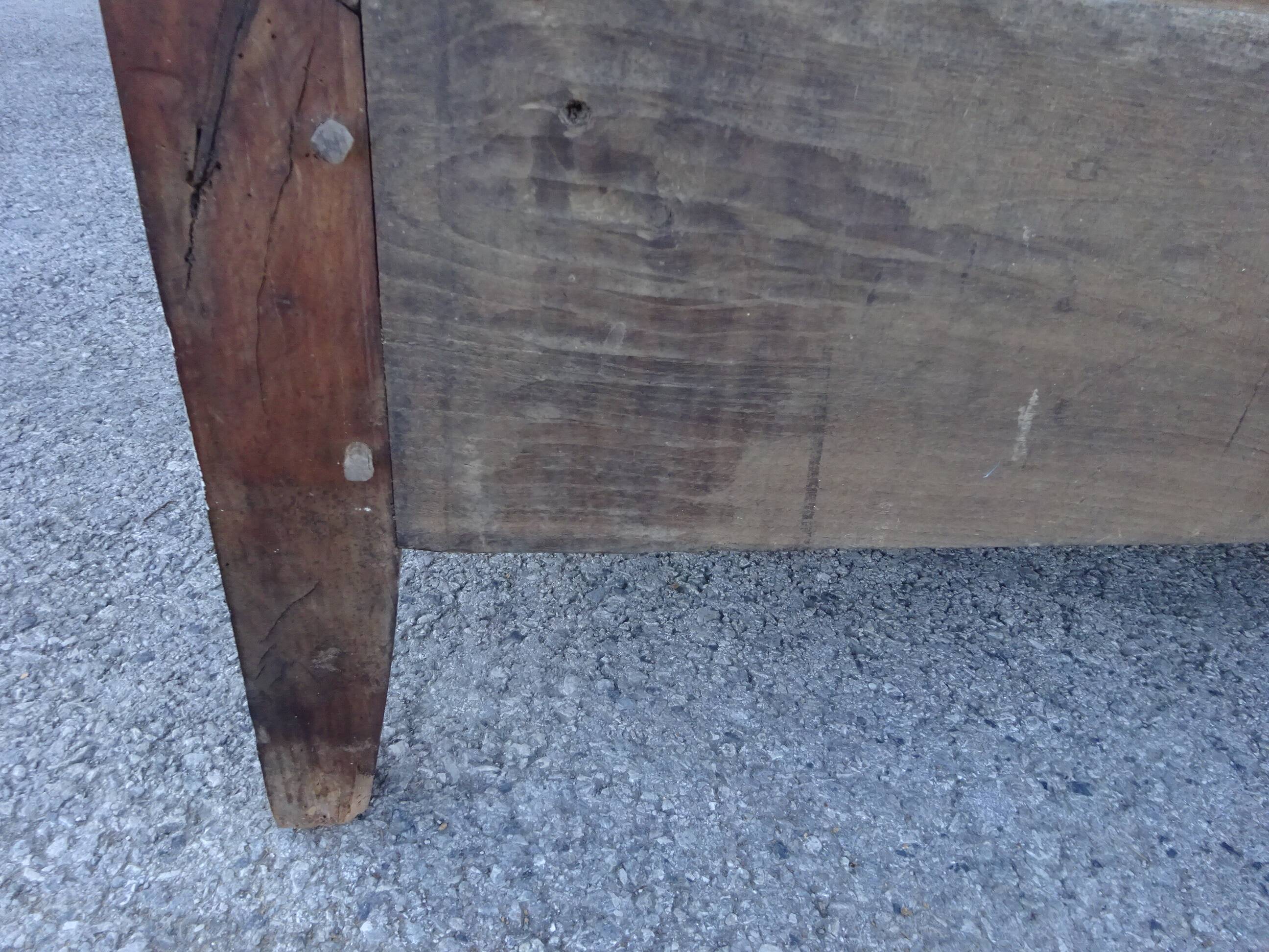 Antique Louis Philippe wardrobe in walnut