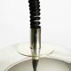 Mid Century ceiling lamp by the Vereinigte Werkstätten silver-plated